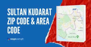 Sultan Kudarat Zip Code and Area Code • Noypi.com.ph.